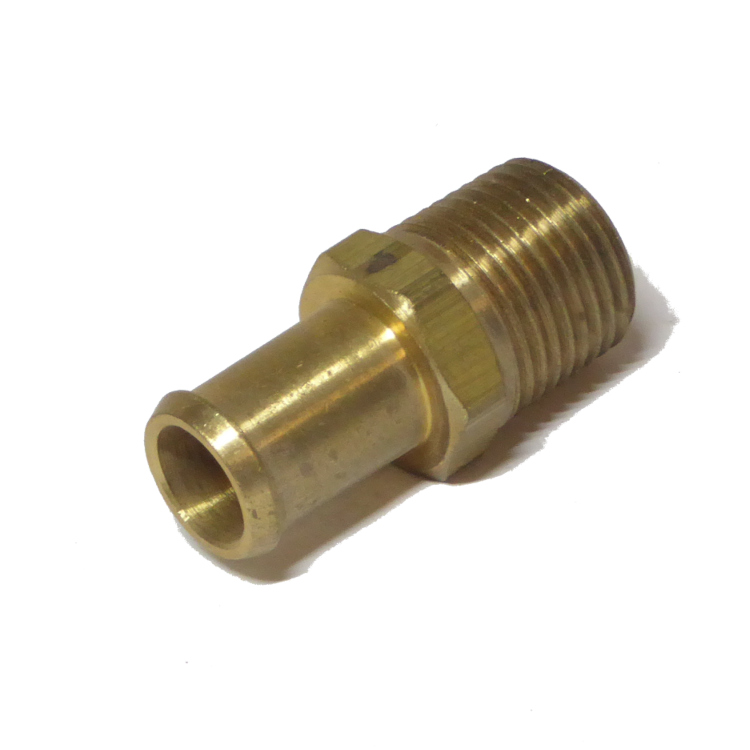 Hose Barb Beaded 5/8 BARB X 1/2 MPT  Brass