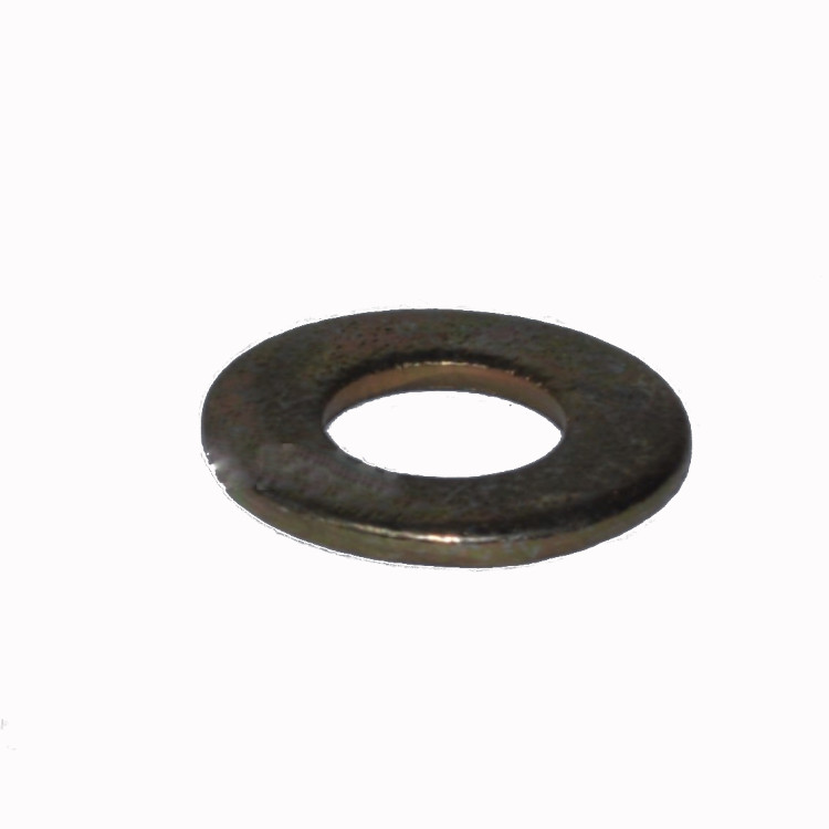 Flat Washer SAE 3/8  Grade 2 Yellow Zinc Plated