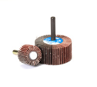 74070 Flap Wheel 3 x 1  60 Grit 1/4 Mandrel  3A Aluminum Oxide