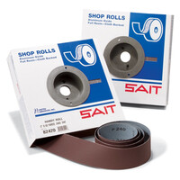 Shop Roll 1 1/2 X 50 Yards  60 Grit Handy Roll DA-F Aluminum Oxide