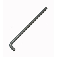 Bent Anchor Bolt 1/2-13 X 10  Galvanized