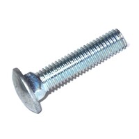 CB229 Carriage Bolt 1/2-13 X 3  Grade 2 Zinc Plated