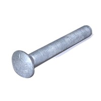 Carriage Bolt 1/4-20 X 2 1/4  Grade 2 Galvanized