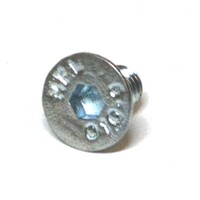 Flat Head Socket Cap Screw M6-1.00 X 10   Zinc Plated