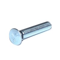 PB167 Plow Bolt 3/8-16 X 1 3/4  Grade 5 Zinc Plated