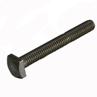 Square Head 5/16-18 X 2 1/2  Grade 2 Zinc Plated Full Thread