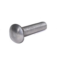 Carriage Bolt 1/4-20 X 1  Type 304 Stainless Steel
