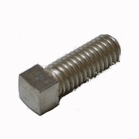 Square Head Set Screw 1/4-20 X 1 1/4  Type 304 Stainless Steel