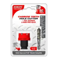 DHS1250CF Hole Cutter 1 1/4 Carbide Tooth Steel Demon Diablo