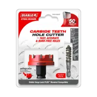DHS1500CF Hole Cutter 1 1/2 Carbide Tooth Steel Demon Diablo