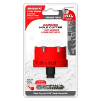DHS2500CF Hole Cutter 2 1/2 Carbide Tooth Steel Demon Diablo