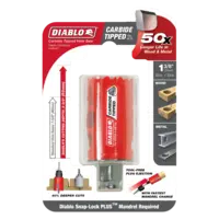DHS1375CT Hole Saw 1 3/8 Carbide Tooth Diablo
