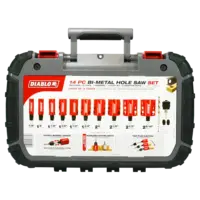DHS14SGP Hole Saw Set Bi-Metal (14-pc)  Diablo