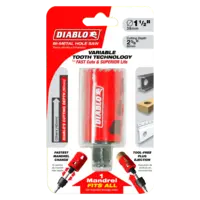 DHS1500 Hole Saw 1 1/2 Bi-Metal  Diablo