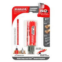 DHS1625CT Hole Saw 1 5/8 Carbide Tooth Diablo