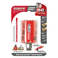 DHS1875CT Hole Saw 1 7/8 Carbide Tooth Diablo