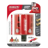 DHS2563CT Hole Saw 2 9/16 Carbide Tooth  Diablo