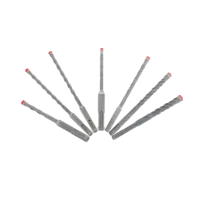 Hammer Bit Set Rebar Demon Carbide Tipped SDS-PLUS 4 Cutter (7-PC)  diablo