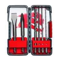 DMAPL9930-S6 Hammer Bit and Chisel Set SDS-PLUS Rebar Demon 4 Cutter and Chisel (6-pc) Diablo