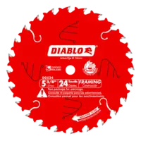 Blade 5 3/8 x 24 Tooth Framing Wood  Diablo®
