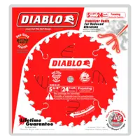D0524X Blade 5 3/8 x 24 Tooth Framing Wood Diablo®