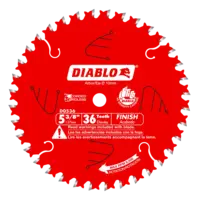 Blade 5 3/8 x 36 Tooth Finish Trim Wood  Diablo®