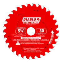 Blade 5 3/8 x 30 Tooth Carbide Medium Metal  Steel Demon™ Diablo®