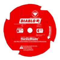 Blade 6 1/2 x 4 Tooth Fiber Cement HardieBlade  Diablo®