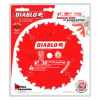 D0620X Blade 6 x 20 Tooth Framing Wood Diablo®