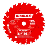 Blade 6 1/2 x 24 Tooth Framing Wood  Diablo®