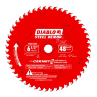 Blade 6 1/2 x 48 Tooth Cermet II Medium Metal  Steel Demon™ Diablo®