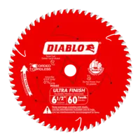 Blade 6 1/2 x 60 Tooth Ultra Finish Wood  Diablo®
