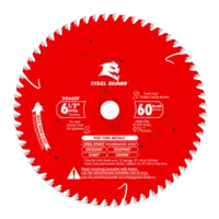 Blade 6 1/2 x 60 Tooth Very Thin Mild Steel Thin Metals  Steel Demon™ Diablo®