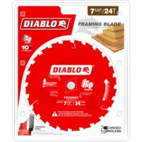 D0724A Blade 7 1/4 x 24 Tooth Framing Wood Diablo®