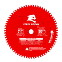 Blade 7 1/4 x 70 Tooth Carbide-Tipped Metal  Steel Demon™ Diablo®