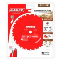 D0824X Blade 8 1/4 x 24 Tooth Framing Wood Diablo®