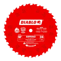 Blade 10 x 24 Tooth Ripping Wood  Diablo®
