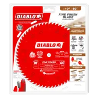D1060X Blade 10 x 60 Tooth Fine Finish Wood Diablo®