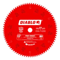 Blade 12 x 80 Tooth Fine Finish Wood  Diablo®