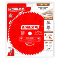 D1280X Blade 12 x 80 Tooth Fine Finish Wood Diablo®