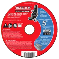 Cut Off Disc 5 T1  Steel Demon™ Diablo®