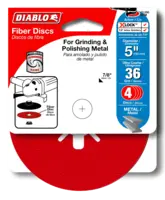 DCF050036S04G Fiber Disc 5 36 Grit Diablo (4PK)