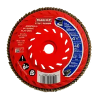 Flap Disc 4 1/2 40 Grit Speed Hub  Steel Demon™ Diablo®