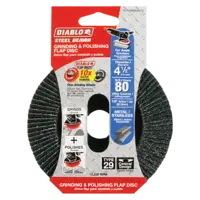 DCX045080N01F Flap Disc 4 1/2 80 Grit Type 29 Diablo®