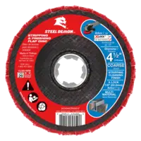 Flap Disc 4 1/2 X-LOCK  7/8 Coarse Stripping  Steel Demon Diablo®