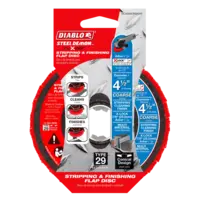DCX045CRSX01F Flap Disc 4 1/2 X-LOCK 7/8 Coarse Stripping Steel Demon Diablo®