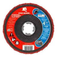 Flap Disc 4 1/2 X-LOCK  7/8 Fine Stripping  Steel Demon Diablo®