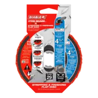 DCX045VFNX01F Flap Disc 4 1/2 X-LOCK 7/8 Fine Stripping Steel Demon Diablo®