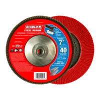Flap Disc 7 40 Grit  Steel Demon™ Diablo®