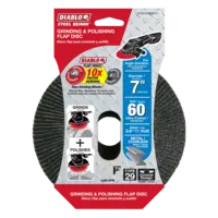 DCX070060B01F Flap Disc 7 60 Grit Steel Demon™ Diablo®